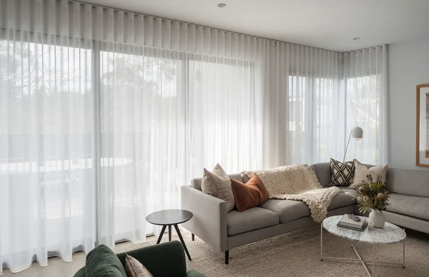 Living room curtains