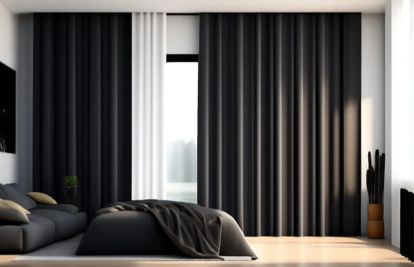 More comfortable blackout curtain