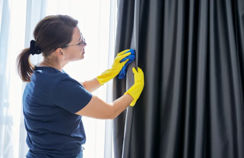 blackout curtain cleaning