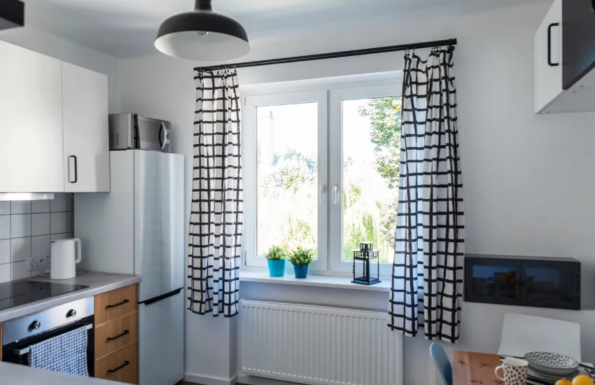 Window curtain for kitchen