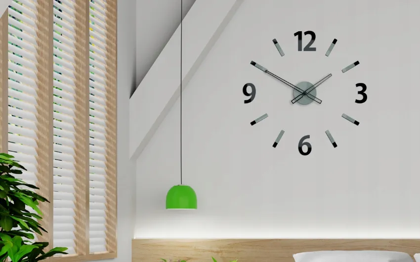Acrylic 3D Wall-Clock