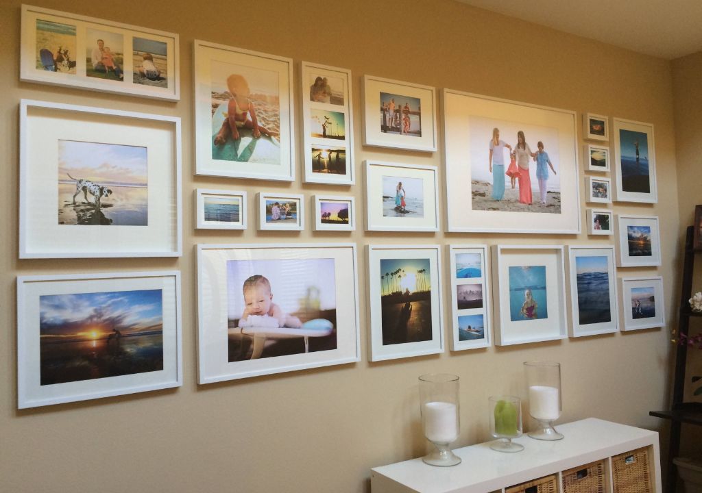 Photo Gallery On The Wall