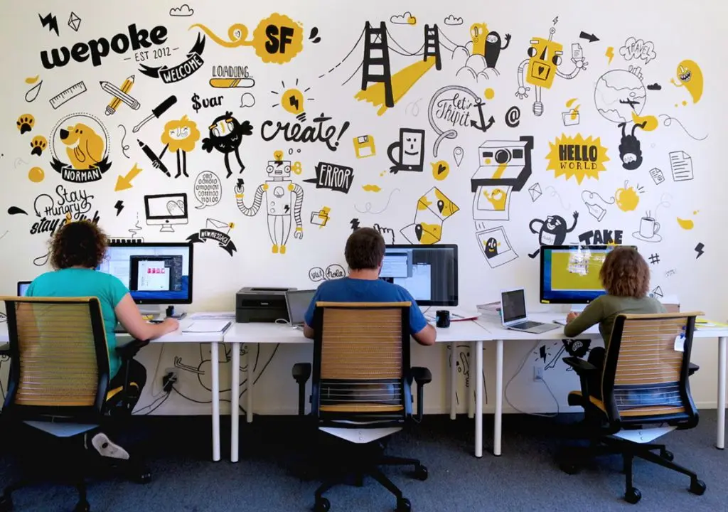 Wall Paints And Paper Theme For Your Office