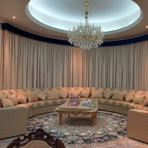 Living Room Blackout Curtains Dubai