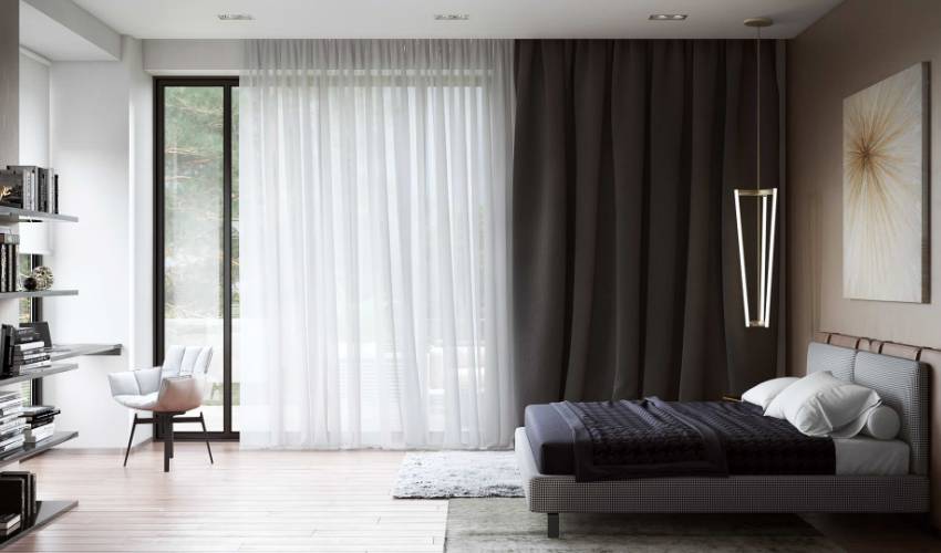 Contemporary Sheer Curtains Styles