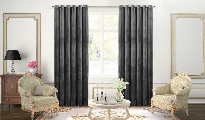 Style Room Using Eyelet Window Curtains