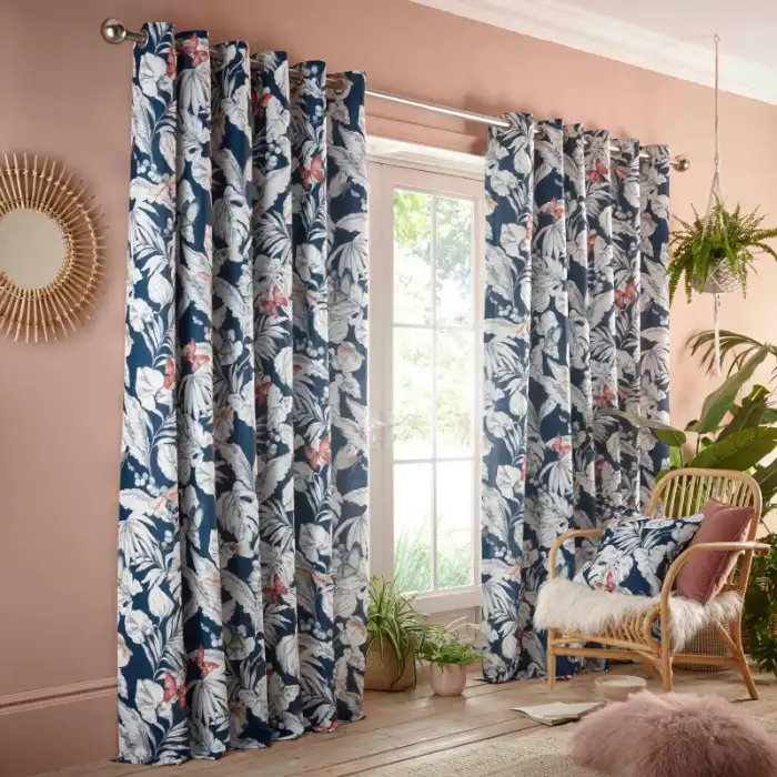 eyelet curtains with eyecatchy prints