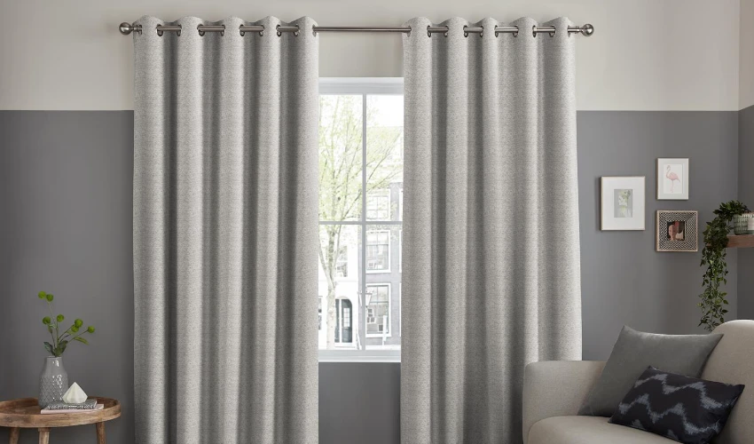 Eyelet Curtain for Cozy Home