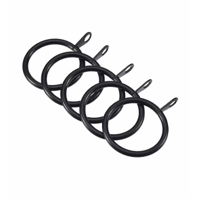 Black Color Metal Curtain Ring