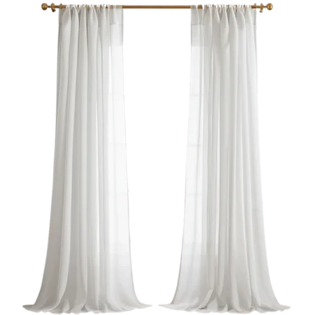 Chiffon window Curtains