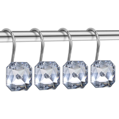 Diamond Shower Curtain Hooks