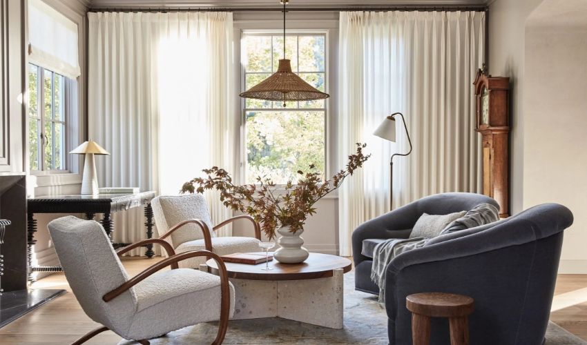 Living Room Curtain Design Ideas