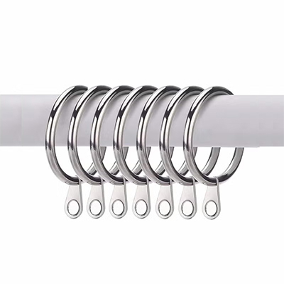 Silver Metal Curtain Ring