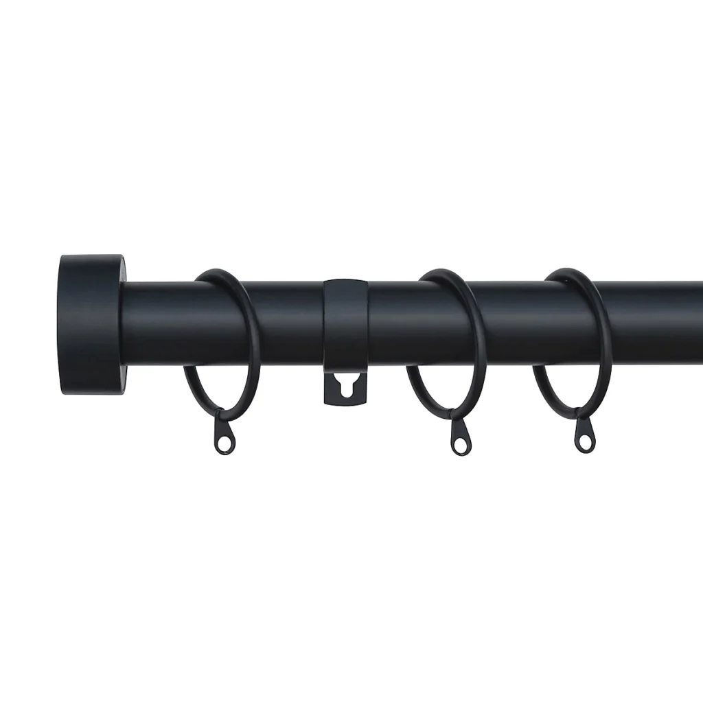 Stud End Metal curtain rod