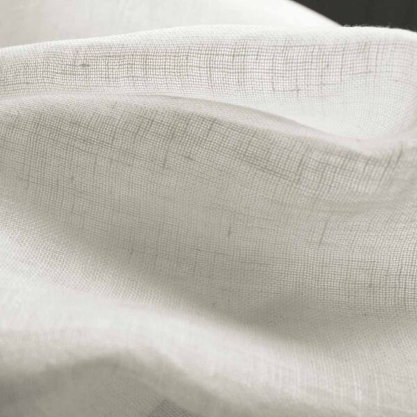 Gabriella White 300 cm Linen curtains