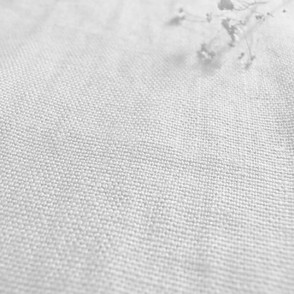 Greta White Linen curtains