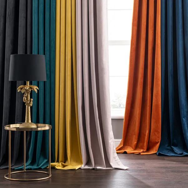 Isla Ultra Blackout Eyelet Curtains