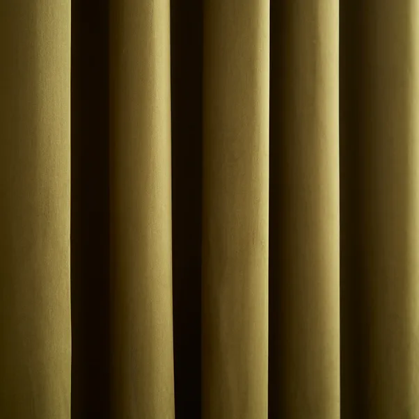 Recycled Velour Eyelet Curtains