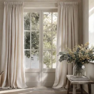 Vilma Oatmeal 300cm in room