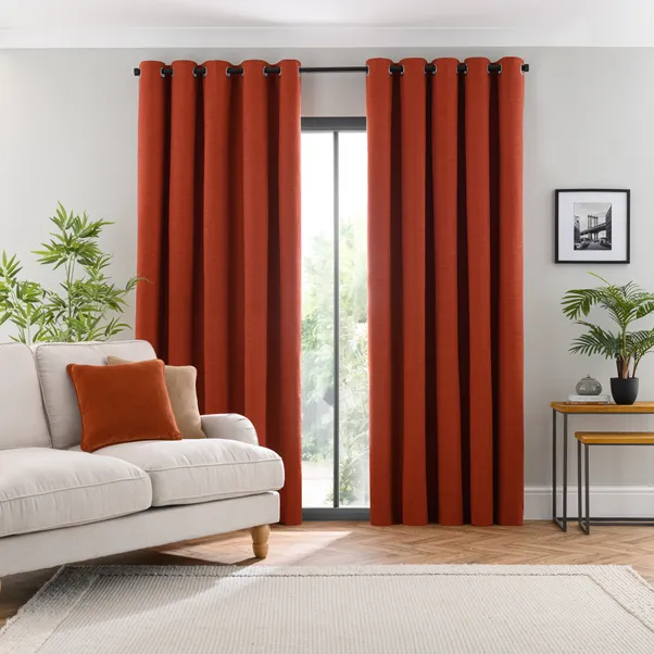 Zodiac Blackout Eyelet Curtains