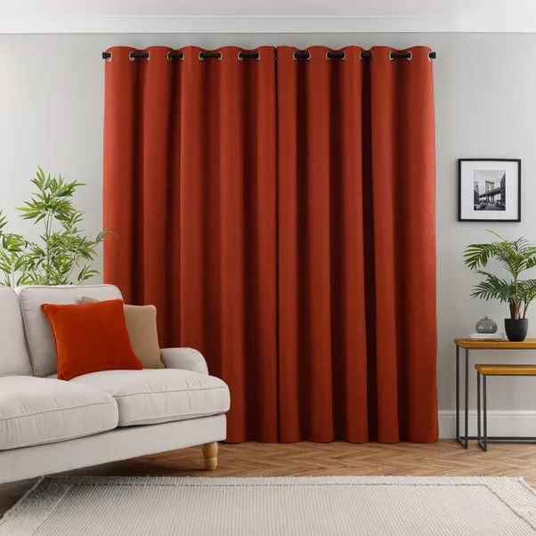 Zodiac Blackout Eyelet Curtains