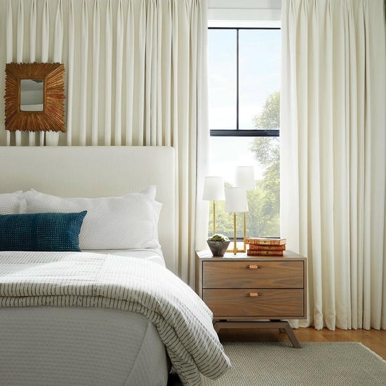 hotel blackout curtains interior