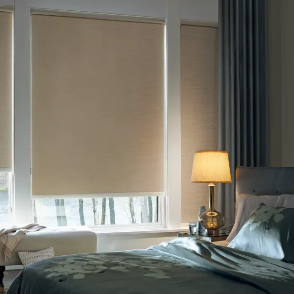 Blackout blinds install in Dubai Home