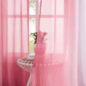 Chiffon Bedroom Curtain