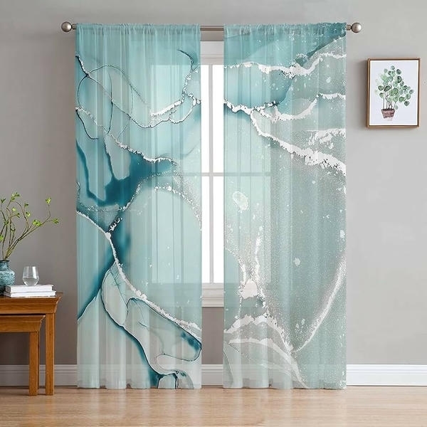 Chiffon Curtain Dubai apartment
