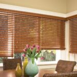 Covering Large Windows With Wooden Blinds
