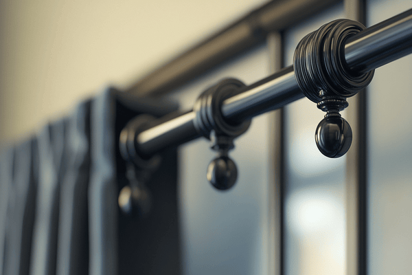 Curtain Rods with rings