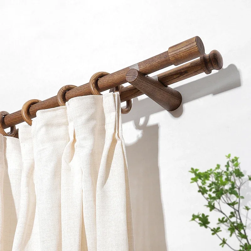 Double curtain rod install in Dubai apatment