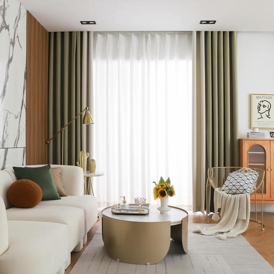 premium hotel room curtains design