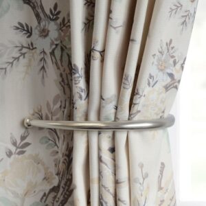 Laura Ashley Matt Nickel Curtain