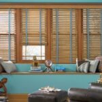 Modern Homes With Wooden Blinds