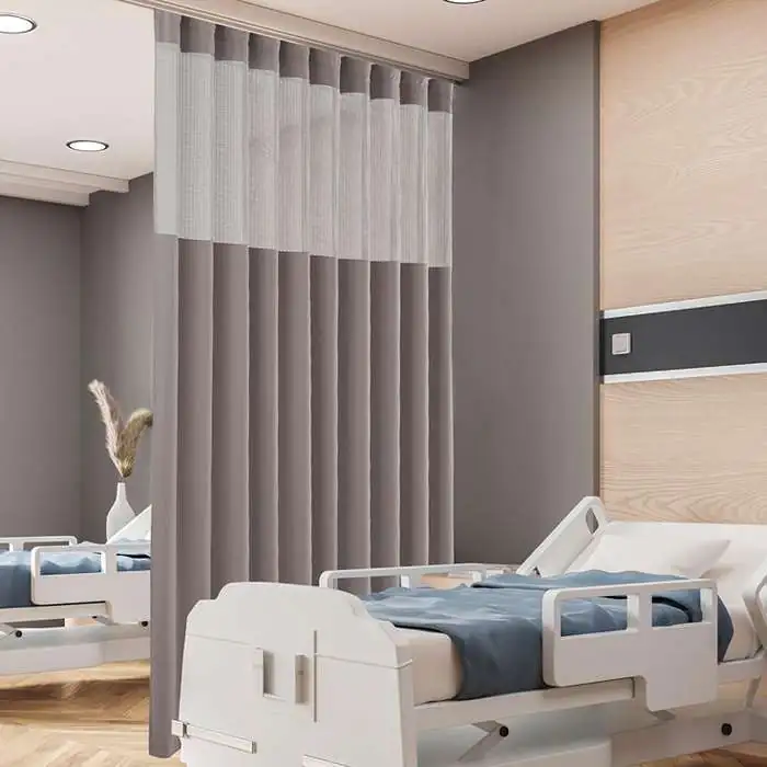 Patient room curtains