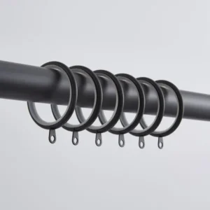 Pack of 12 Lined Curtain Rings