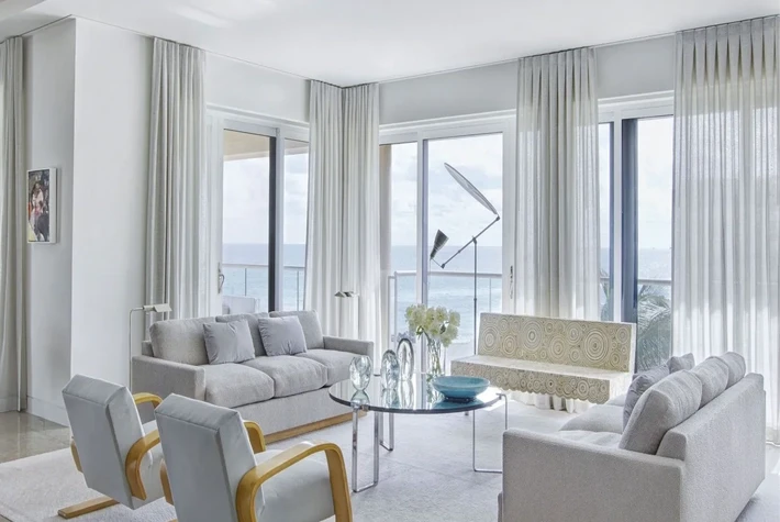 Sheer Curtains install by our expert In Dubai