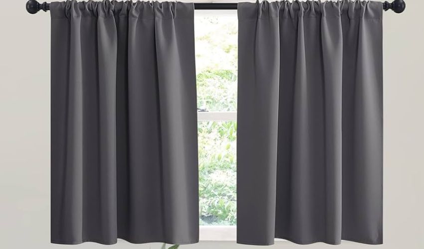 Short Curtains for Small Windows or Nooks