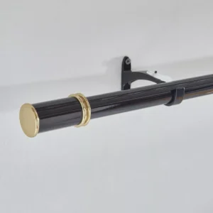 Zoe Powder Coated 25mm Extendable Single Curtain Rod