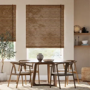 Bamboo Blinds Manila Cedar Roll Up