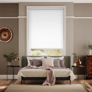 Blackout Blinds Toledo Crisp White