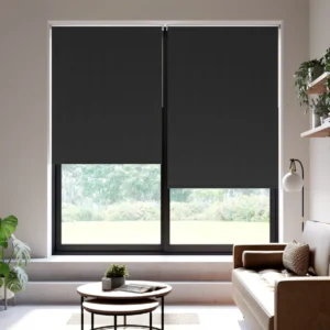 Fontaine Textured Blackout Roman Blind