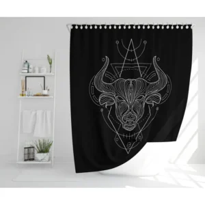 Jaiven Polyester Shower Curtain Set