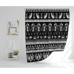 Sazur Polyester Shower Curtain