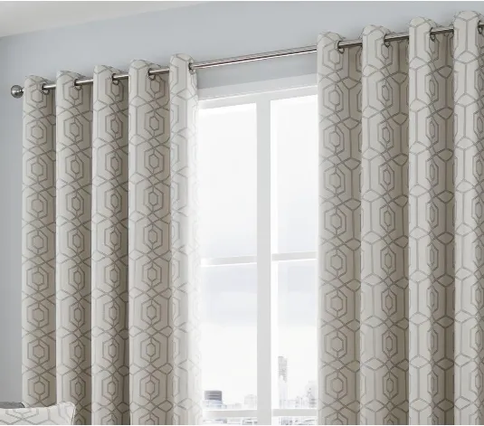 Linen Eyelet Curtain in Dubai