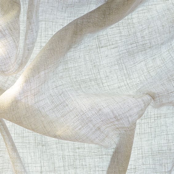 Lumiere Unlined Laurel Oatmeal Curtain