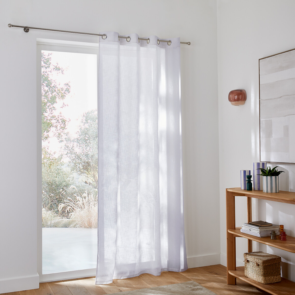 Nyong Voile Eyelet Panels