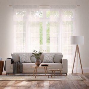 Paraiso Voile Crystal Sheer Curtains