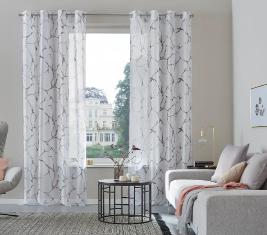 Sheer Eyelet Curtain in Dubai